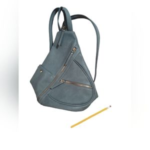 Antikkraft boho vegan leather backpack
